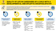 Quality of life in caregivers of a child with a developmental and epileptic encephalopathy